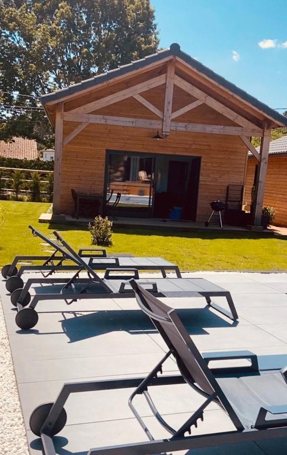 Chalet Montana - Au Cottage Du Medoc - Proche De Bordeaux Saint-Aubin-de-Médoc المظهر الخارجي الصورة