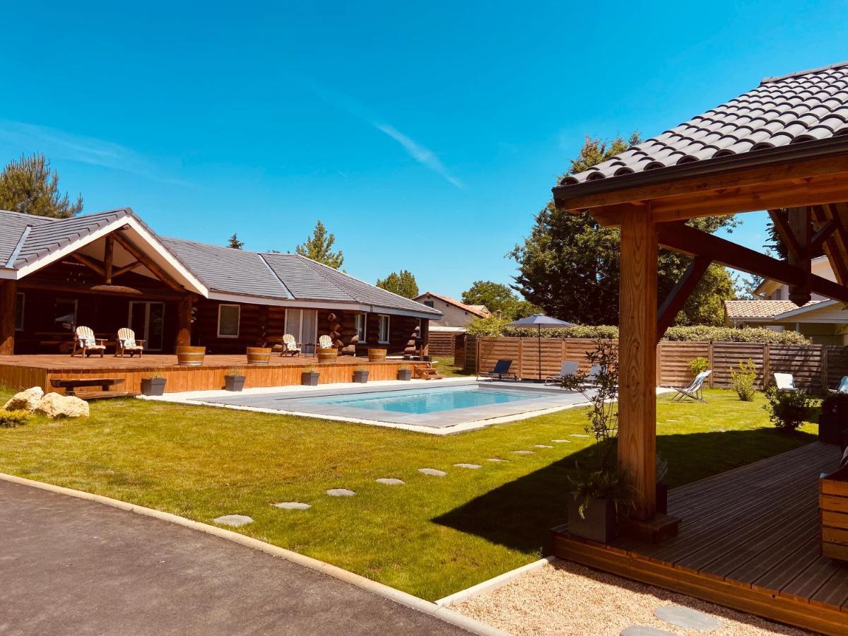 Chalet Montana - Au Cottage Du Medoc - Proche De Bordeaux Saint-Aubin-de-Médoc المظهر الخارجي الصورة